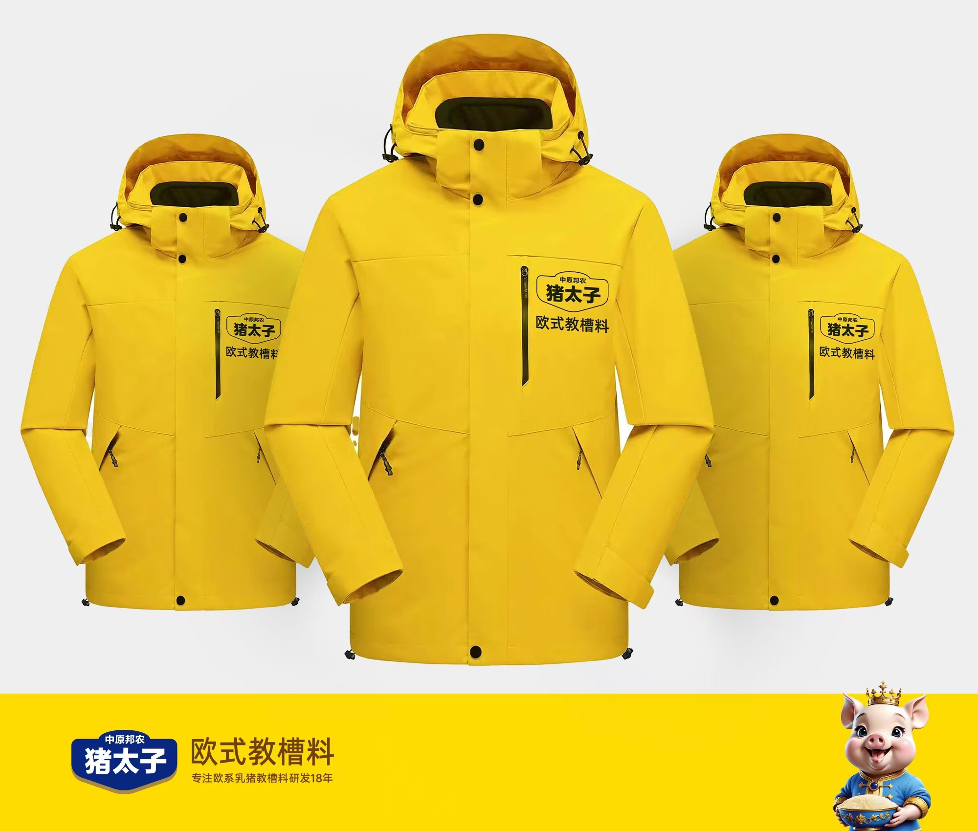 【中原邦農(nóng)·品牌榮耀】豬太子高端定制品牌經(jīng)理裝，尊貴與品質(zhì)并存！